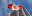 Canada flag and building