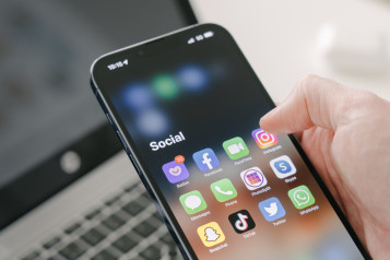 Social Media Stock Image